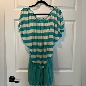 Striped Multicolor Multi-way Romper